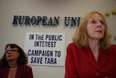 Dr. Muireann Ní Bhrolcáin and Kathy Sinnott MEP